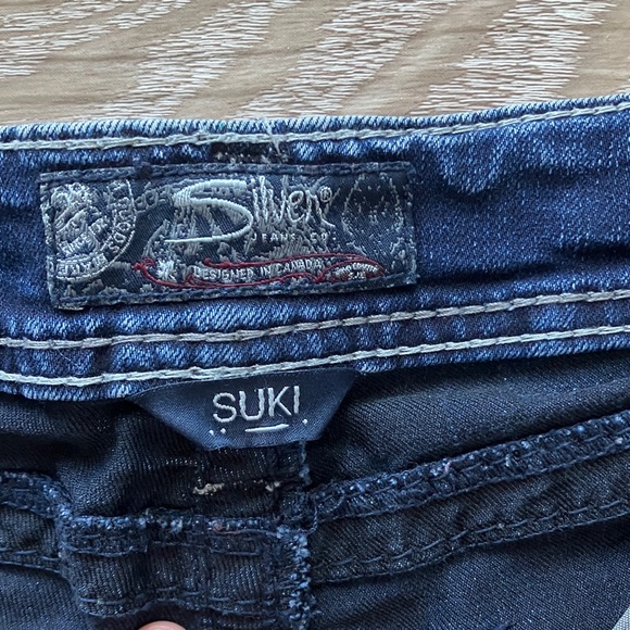 Silver Jeans Dark Blue Flare Jeans - Picture 2 of 6